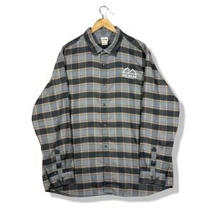 The North Face Big Bear Mountain Resort Plaid Flannel Shirt Mens XXL Outdoor